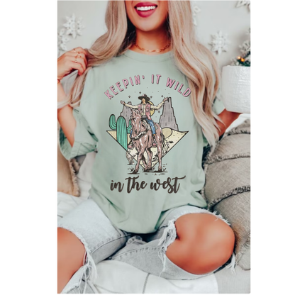 Keepin' It Wild In The West Graphic Tee