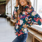 Brielle Abstract Print Blouse