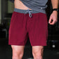 Athletic Short - Maroon - White Camo Liner