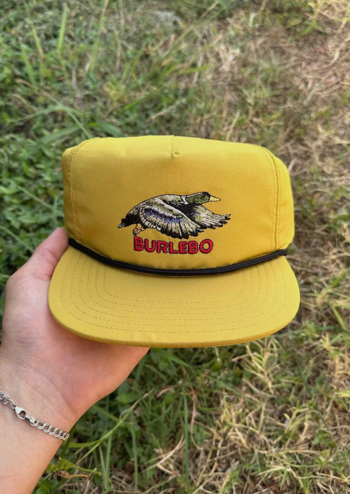 Yellow bird burlebo hat