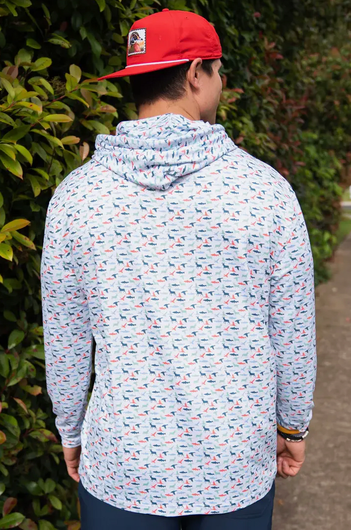 Performance Hoodie - Great Outdoors - BURLEBO