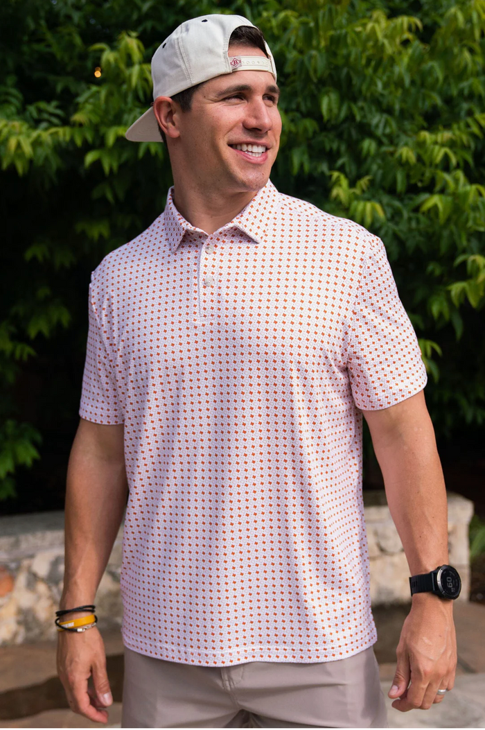 Performance Polo - Texas White