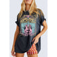 ROCK N ROLL WORLD TOUR OVERSIZED GRAPHIC TEE