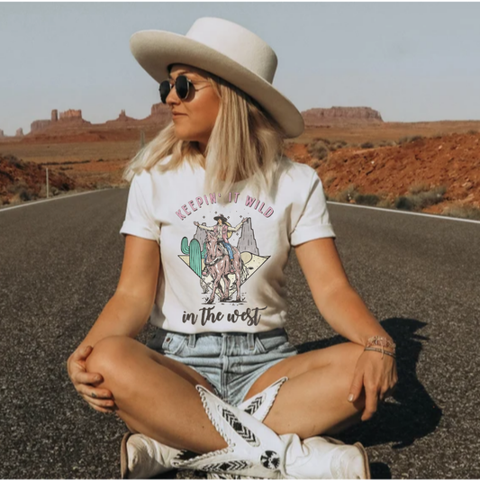 Keepin' It Wild In The West Graphic Tee