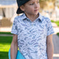 Youth Sizing - Performance Polo - White Camo