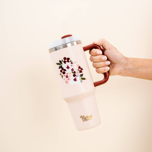 40oz Take Me Everywhere Tumbler - Bloom Blush